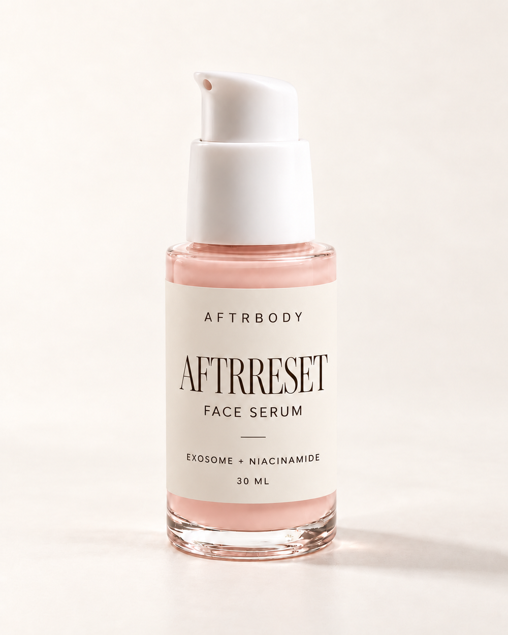 AFTRBODY productfoto met crème etiket