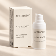 AFTRSOFT — duidelijke productfoto in warme AFTRBODY-stijl